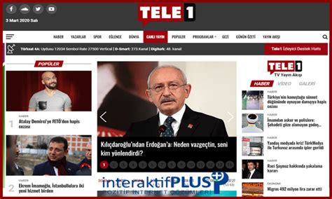 Tele1 TV, Saryer. . Tele1 com tr
